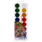 Акварель "Луч" ZOO, 16 цветов, с кистью - фото 8996065