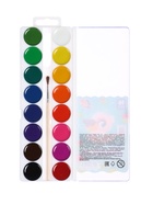 Акварель «Луч. ZOO», 16 цветов, с кистью - Фото 11