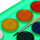 Акварель «Луч. ZOO», 12 цветов, с кистью - Фото 4