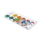 Акварель «Луч. ZOO», 12 цветов, с кистью - Фото 6