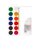 Акварель «Луч. ZOO», 12 цветов, с кистью - Фото 7