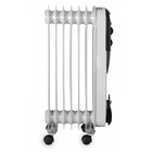 Обогреватель "Ресанта" ОМПТ-7Н, масляный, 1500 Вт, 7 секций, 15 м², белый - Фото 3