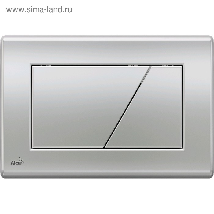 Кнопка управления Alcaplast M172, для скрытых систем инсталляции, xром мат - Фото 1