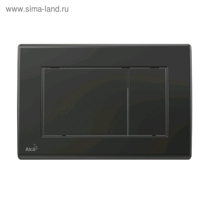 Кнопка управления Alcaplast M278, для скрытых систем инсталляции, черный матовый - Фото 1
