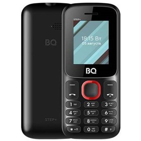 Сотовый телефон BQ M-1848 Step+, 1.77", 2 sim, 32Мб, microSD, 600 мАч, чёрно-красный 5073982