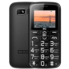 Сотовый телефон BQ M-1851, Respect 1.77', 2 sim, 32Мб, microSD, 1400 мАч, чёрный