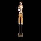 Сувенир полистоун "Английский шарж-Пес-лорд с часами" 66х12х10,5 см - Фото 1