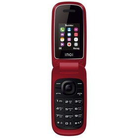 Сотовый телефон INOI 108R 1,8", microSD, 0,3МП, 2 sim, красный