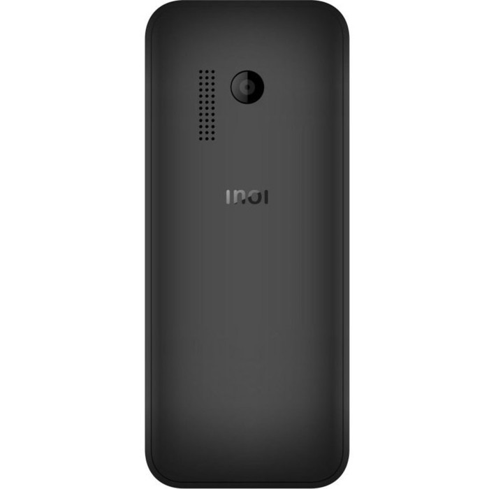 Сотовый телефон INOI 241 2,4", microSD, 0,3МП, 2 sim, чёрный - фото 51631266