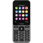 Сотовый телефон INOI 241 2,4", microSD, 0,3МП, 2 sim, серый - Фото 1