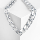 Колье «Цепь гранж» квадратное плетение, цвет золото, 50см - Фото 1