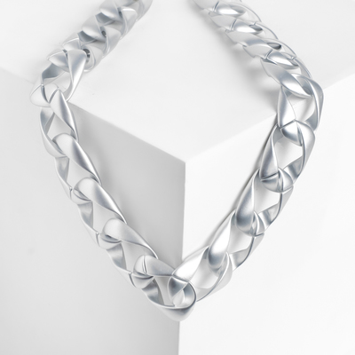 Колье «Цепь гранж» квадратное плетение, цвет золото, 50см