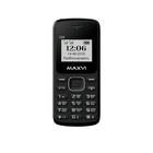 Сотовый телефон MAXVI C23 1,44", 32Мб, microSD, 2 sim, чёрный - Фото 1