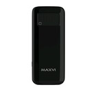 Сотовый телефон MAXVI P18 2,8", 32Мб, microSD, 0,3Мп, 3 sim, чёрный - Фото 2