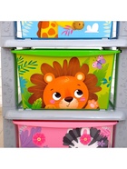 Комод пластиковый детский «Весёлый зоопарк», 3 секции - Фото 7
