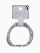 Браслет со стразами «На магните» со стразами, цвет серый в серебре, 20 см - фото 64530605