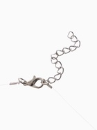 Кулон на леске «Счастье ждёт тебя», сердечко, белый в серебре, 30 см - Фото 5