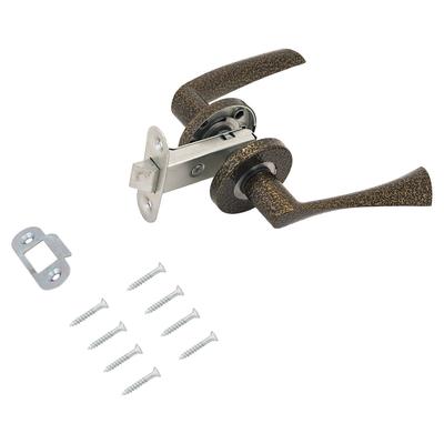 Защелка дверная Д-град «Зенит» ЗЩ2.07, цвет бронза