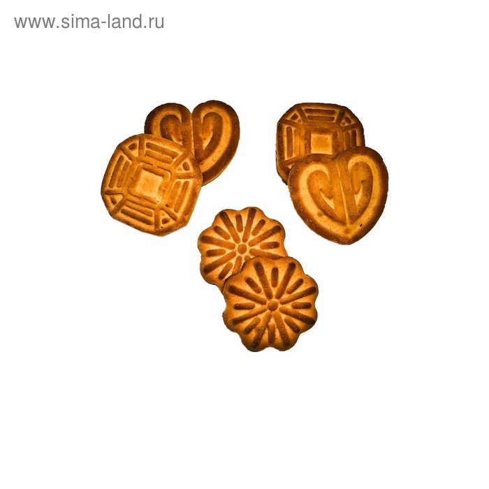 Печенье сахарное  "Фенечки" с ароматом топленого молока, 3,5кг - Фото 1