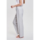 Брюки женские MINAKU: Country melody цвет голубой, р-р 48 - фото 25372628