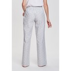 Брюки женские MINAKU: Country melody цвет голубой, р-р 48 - фото 25372629