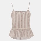 Топ женский MINAKU: Country melody цвет бежевый, р-р 48 4828784