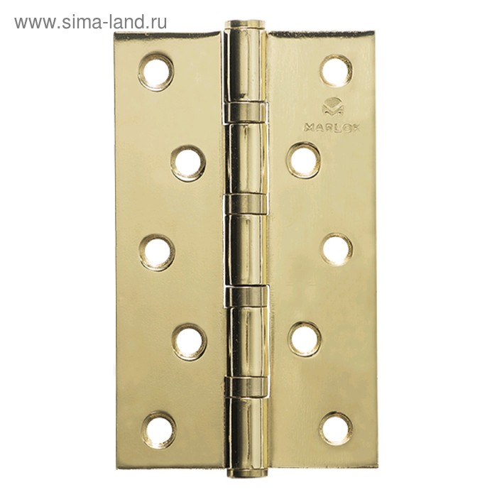

Петля дверная MARLOK, 125х75х2.5 мм, цвет золото