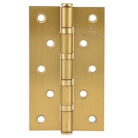 Петля дверная MARLOK, 125х75х2.5 мм, цвет матовое золото