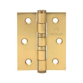 Петля дверная MARLOK, 75х62х2.5 мм, цвет матовое золото