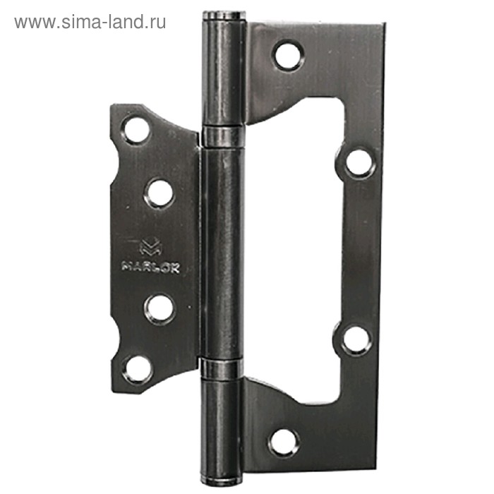 

Петля дверная MARLOK, без врезки, 125х75х2.5 мм, цвет никель