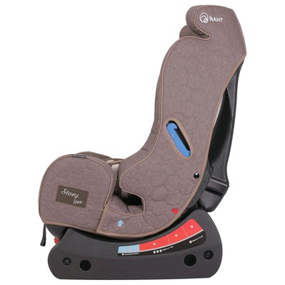 Автокресло детское Rant Top-Line Story Line, группа 0/1/2 (0-25 кг), цвет brown