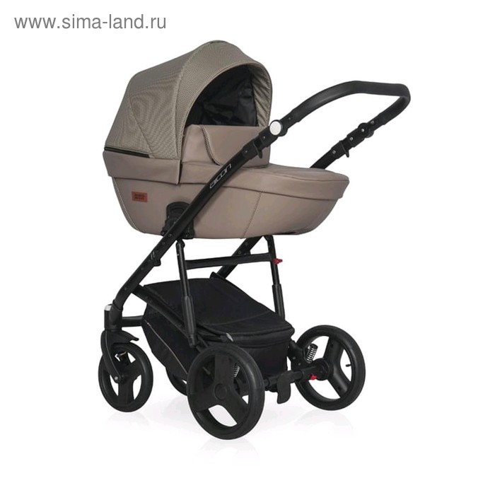 Коляска 2 в 1 Riko Aicon Pro, цвет коричневый - Фото 1