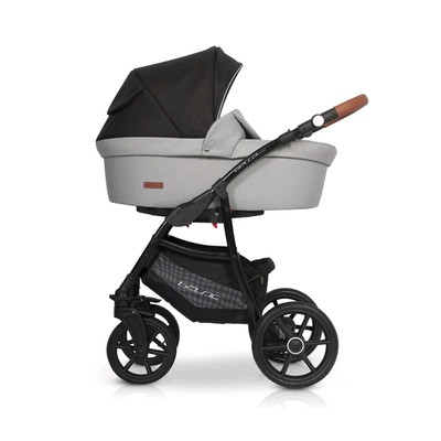 Коляска 2 в 1 Riko Bella Lux, цвет серый