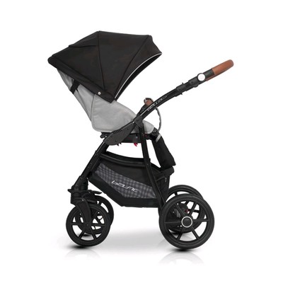 Коляска 2 в 1 Riko Bella Lux, цвет серый