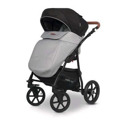 Коляска 2 в 1 Riko Bella Lux, цвет серый