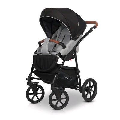 Коляска 2 в 1 Riko Bella Lux, цвет серый