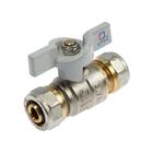 Кран шаровой «СТМ» СТАНДАРТ, 16×16 мм, цанга/цанга, бабочка - Фото 2