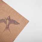Бумага упаковочная крафтовая "Полёт птиц" 50х70 см - Фото 3