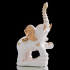 Сувенир "Слон с бриллиантами" белый 33х20х11 см - Фото 1