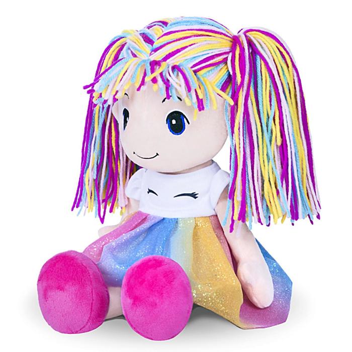 Мягкая игрушка «Кукла Стильняшка», радуга, 40 см - Фото 1