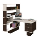 Стол компьютерный «СР 520», 1272 × 1450 × 1710 мм, левый, цвет венге / карамель / карамель - фото 109841205