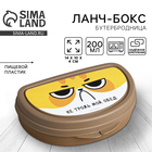 Бутербродница «Не трожь мой обед», 200 мл - Фото 1