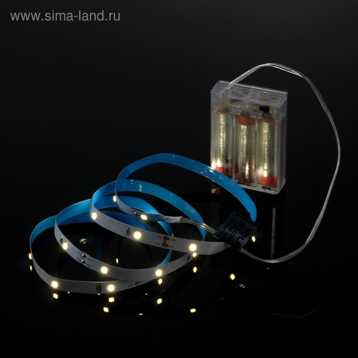 Светодиодная лента Volpe 1 м, IP20, SMD2835, 30 LED/м, 4.5 В, 4000К - Фото 1