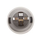 Патрон электрический IN HOME Е27-ППК, Е27, пластиковый, с прижимным кольцом 5043284