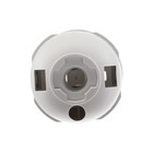 Патрон электрический IN HOME Е27-ППК, Е27, пластиковый, с прижимным кольцом 5043284