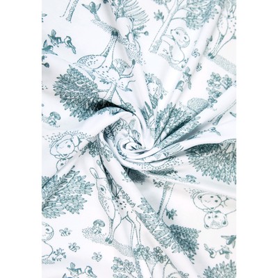 Плед двухслойный Soft hugs, размер 85 × 95 см, лесная сказка