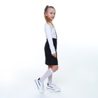 Школьная юбка для девочки, цвет чёрный, рост 134 - Фото 2