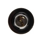 Патрон электрический IN HOME Е27Н12РП-01, Е27, карболитовый, с прижимным кольцом - Фото 4