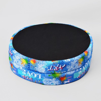 Лежанка большая LOWCOST СТМ-31 48 х 48 х 14, "кляксы"