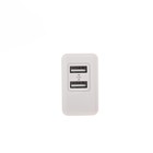 Сетевое зарядное устройство Maverick Super Power, 2 USB, 3.4 A, Smart IC, белое - Фото 3